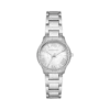 Mini Sage Pavé Silver-Tone Watch