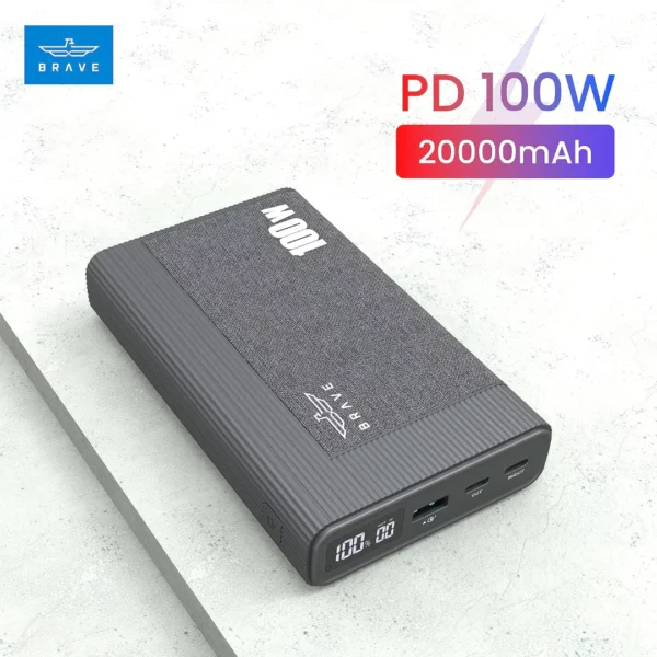 Brave Power Bank 20000mAh Black BP15
