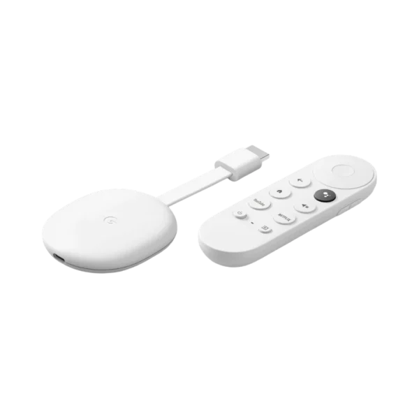 Google Chromecast with Google TV 4K HDR – Snow (International Version)