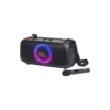 JBL Partybox On-The-Go Essential 2 Speaker With Wireless Mic Black