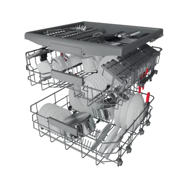 Whirlpool Free Standing Dishwasher WFC3C33PFXUK