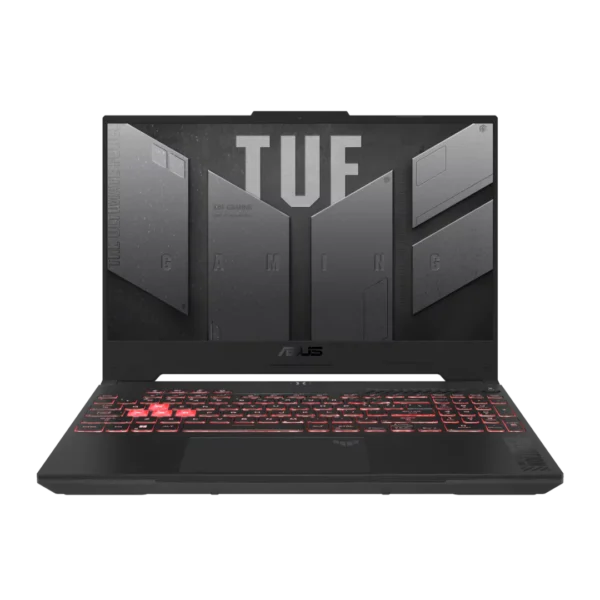 Asus TUF A15 Gaming (2023) Laptop – AMD Ryzen 7-7735HS /15.6inch FHD / 512GB SSD / 8GB RAM / 6GB NVIDIA GeForce RTX 4050 Graphics / Windows 11 Home / English & Arabic Keyboard