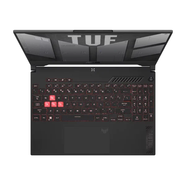 Asus TUF A15 Gaming (2023) Laptop – AMD Ryzen 7-7735HS /15.6inch FHD / 512GB SSD / 8GB RAM / 6GB NVIDIA GeForce RTX 4050 Graphics / Windows 11 Home / English & Arabic Keyboard
