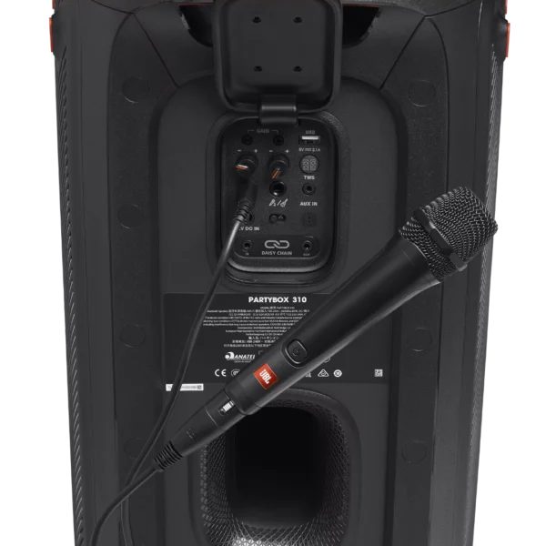 JBL Wired Dynamic Vocal Mic With Cable Black