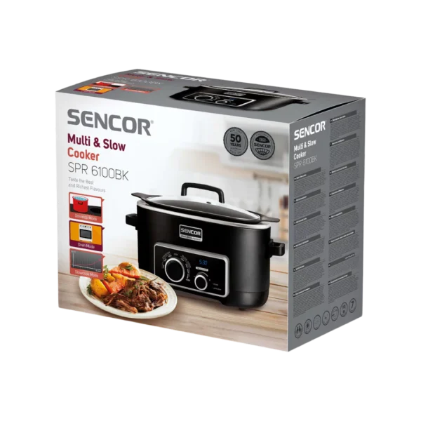 Sencor Multi & Slow Cooker SPR 6100BK
