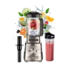 Kenwood Premium Power Blender 1500W With 2L Tritan Jar, 500ML Smoothie2Go Bottle & Lid, BLM91.640SS