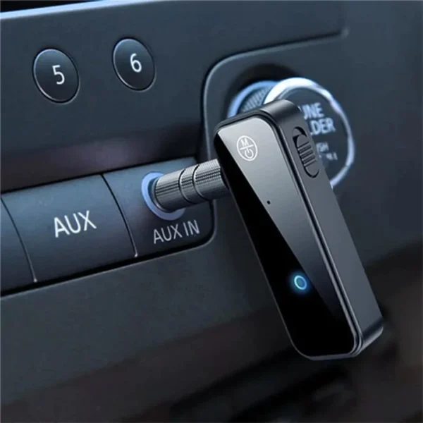 Yesido Audio Adapter Rechargeable Audio Converter Black