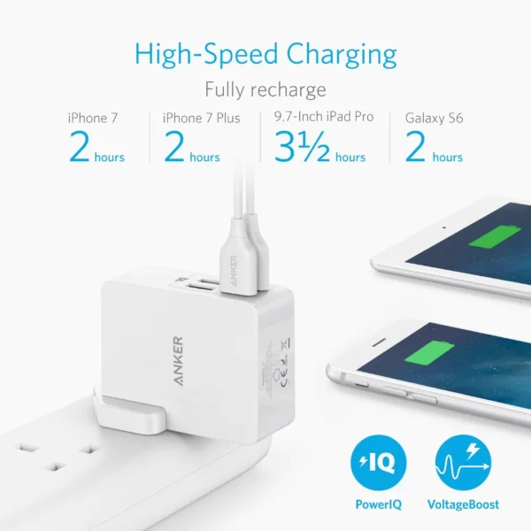 Anker Adaptor 4 Lite – White