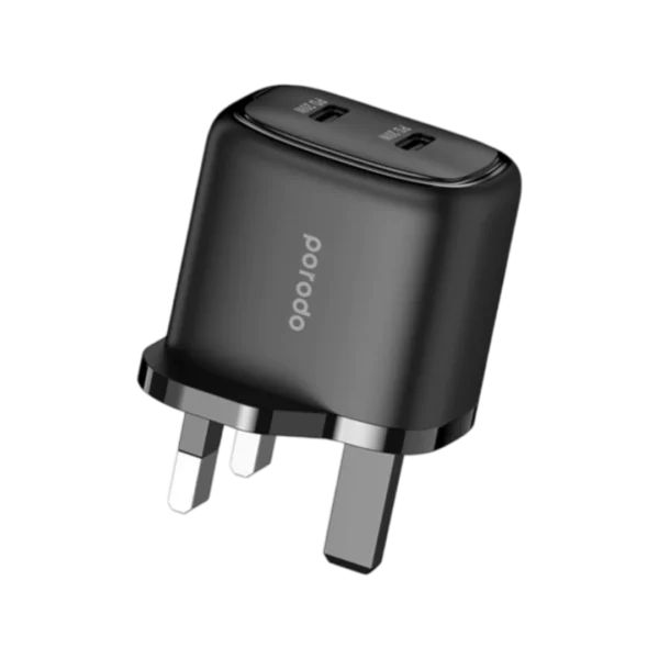 Porodo PD Wall Adaptor 40W Black