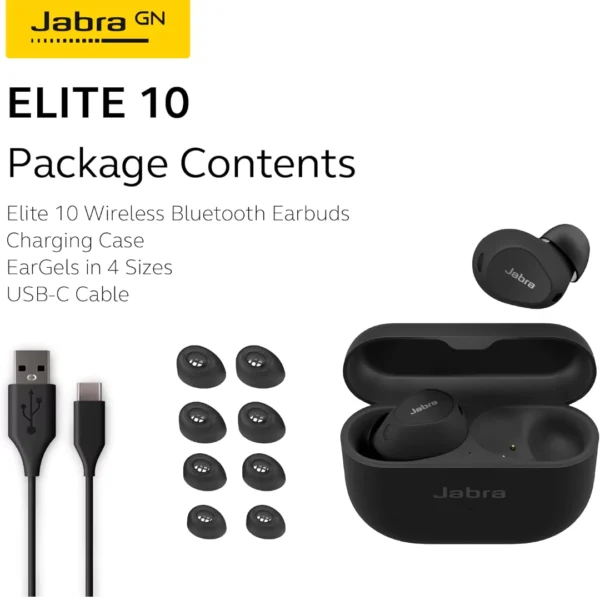 Jabra Elite 10 True Wireless In Ear Earbuds