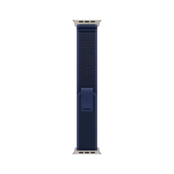 Apple Watch Ultra 2, 49mm Natural Titanium Case with Blue Trail Loop