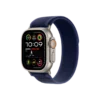 Apple Watch Ultra 2, 49mm Natural Titanium Case with Blue Trail Loop