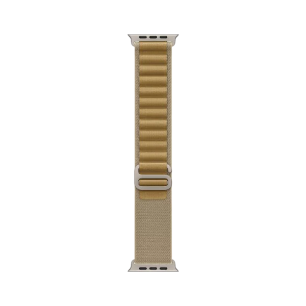 Apple Watch Ultra 2, 49mm Natural Titanium Case with Tan Alpine Loop