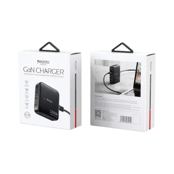 Yesido GaN Charger Black