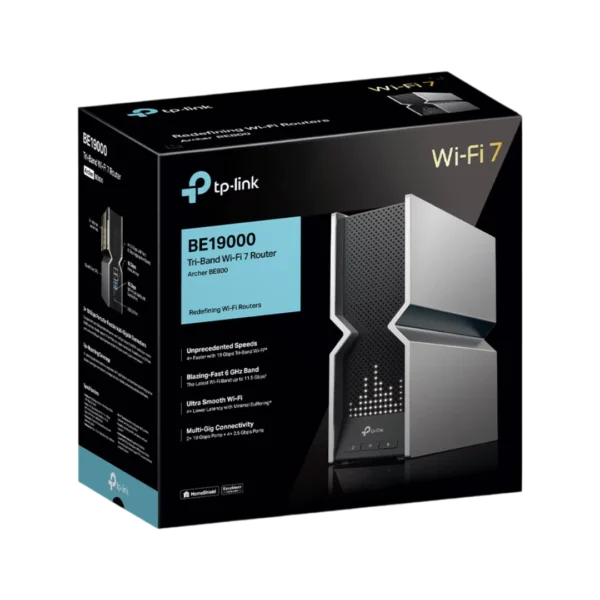 TP-Link BE19000 Tri-Band Wi-Fi 7 Router