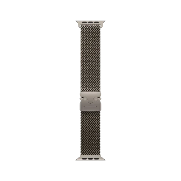 Apple Watch Ultra 2, 49MM Black Titanium Case With Titanium Milanese Loop