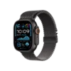 Apple Watch Ultra 2, 49MM Black Titanium Case With Titanium Milanese Loop
