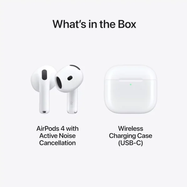 AirPods 4 with Active Noise Cancellation