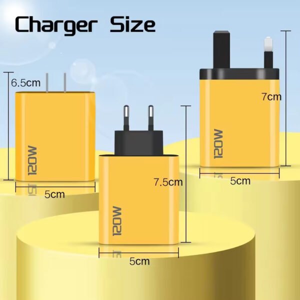 120W Fast USB Wall Charger