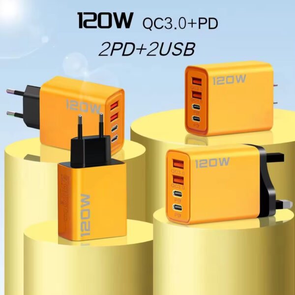 120W Fast USB Wall Charger